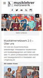 Mobile Screenshot of musiklehrernetzwerk.de
